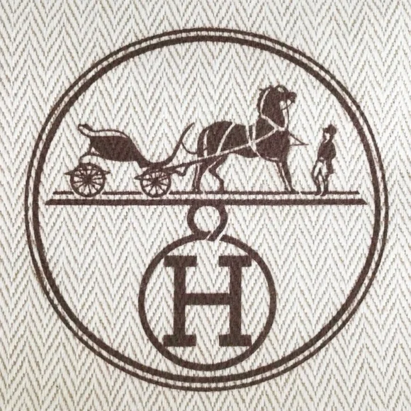 Hermès Herringbone Dust Bag – SLG & Accessory Size – Collector Grade - Picture 6 of 11